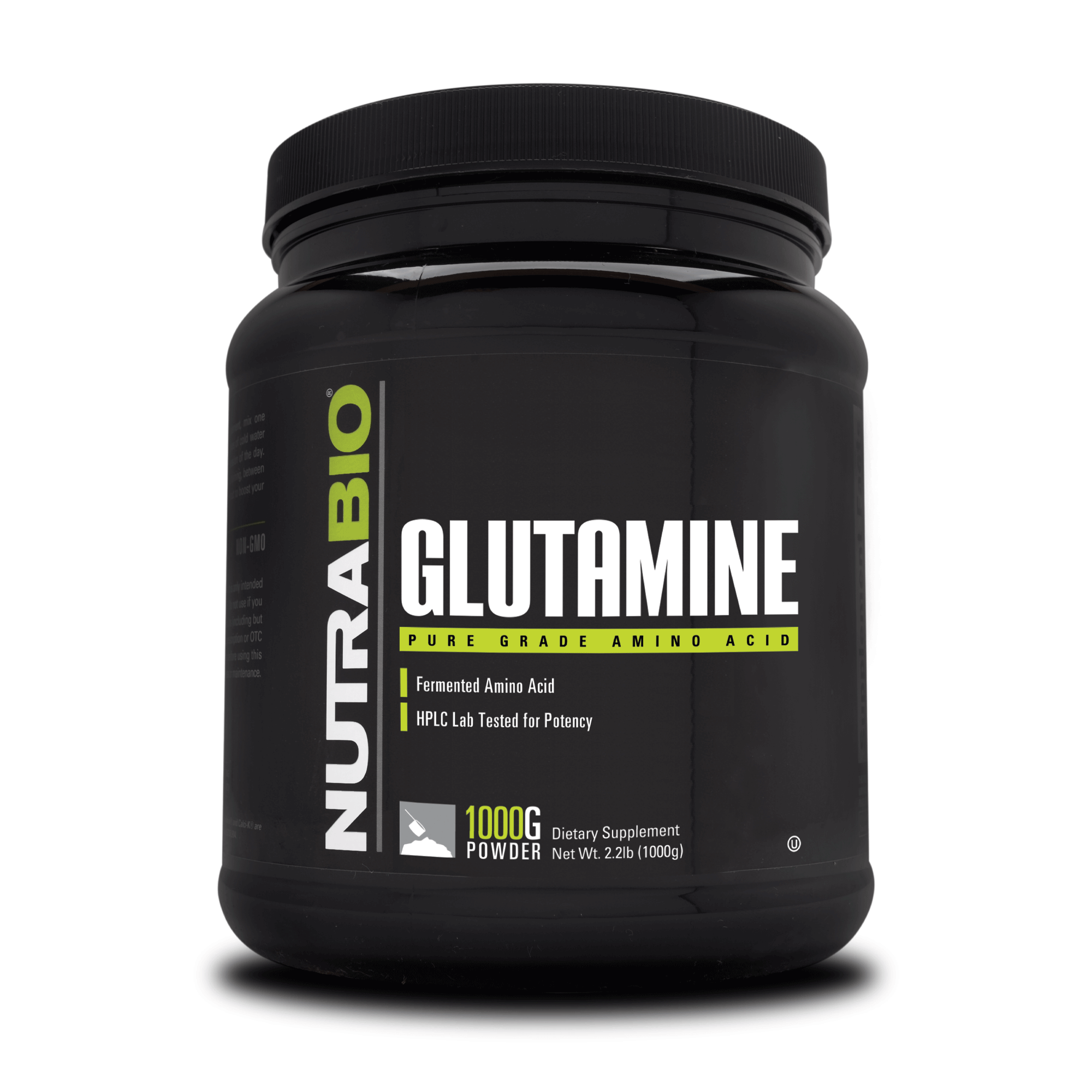 NutraBio Glutamine Powder Get Yok'd Nutrition