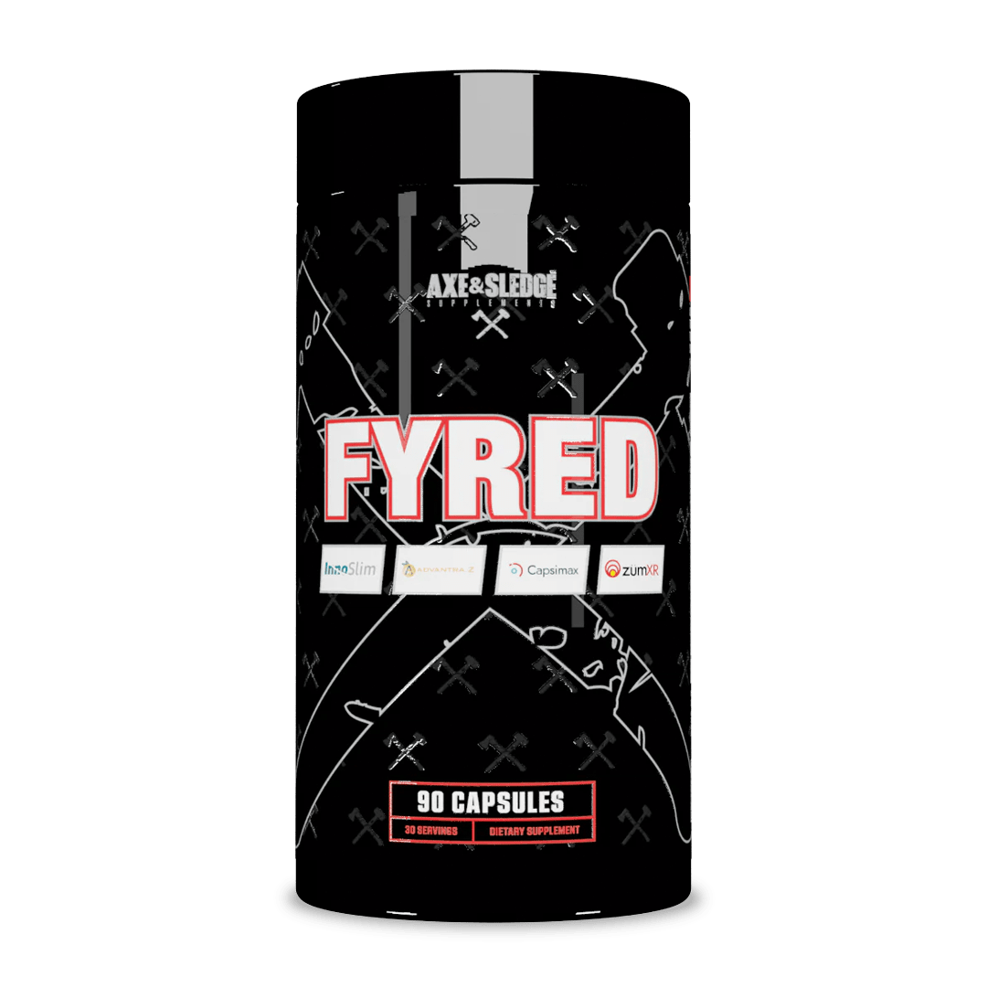 Axe & Sledge FYRED v2 90 Capsules Get Yok'd Nutrition
