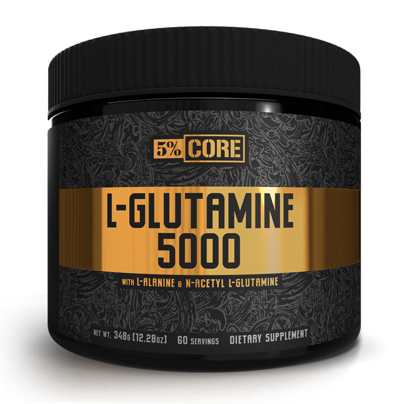 5% Nutrition 5%Core L-GLUTAMINE 5000 Unflavored 60 Servings