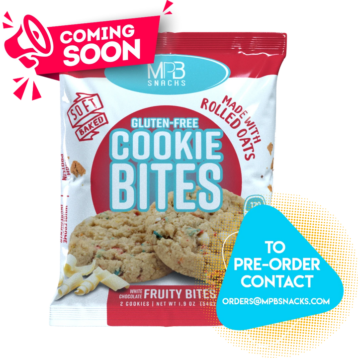 MeaProBake - Gluten-Free COOKIE BITES-10-Pack-Fruity Bites-