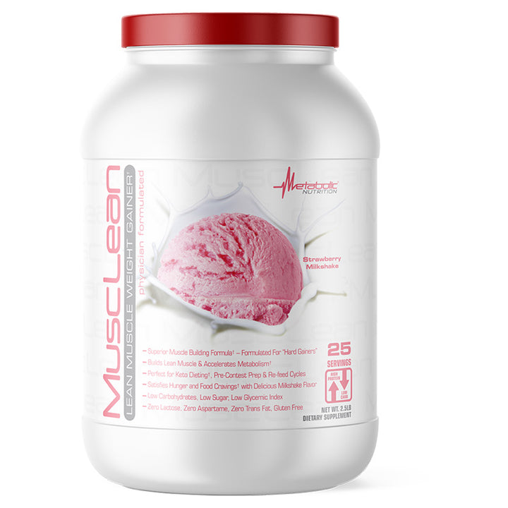 MetabolicNutritionMUSCLEAN Strawberry Milkshake