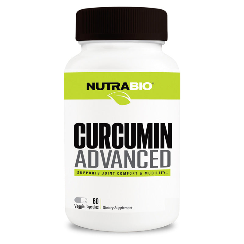 NutraBio - Curcumin Advanced - 60 Vegetable Capsules
