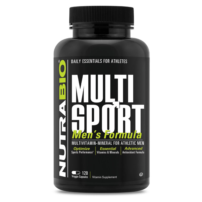 NutraBio - Multi Sport Men's Formula - 120 Capsules