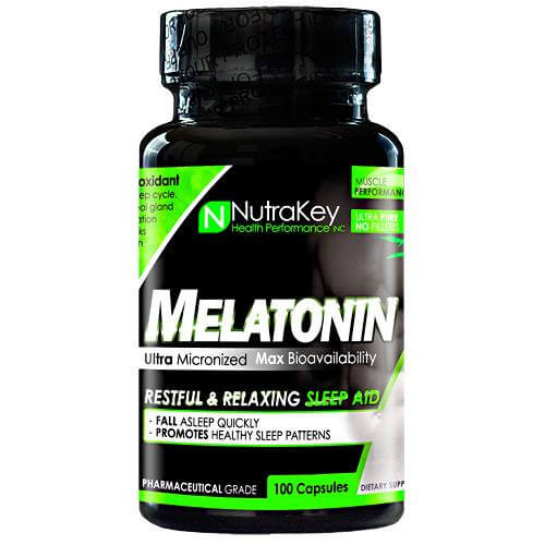 NutraKey - MELATONIN 100 Capsules