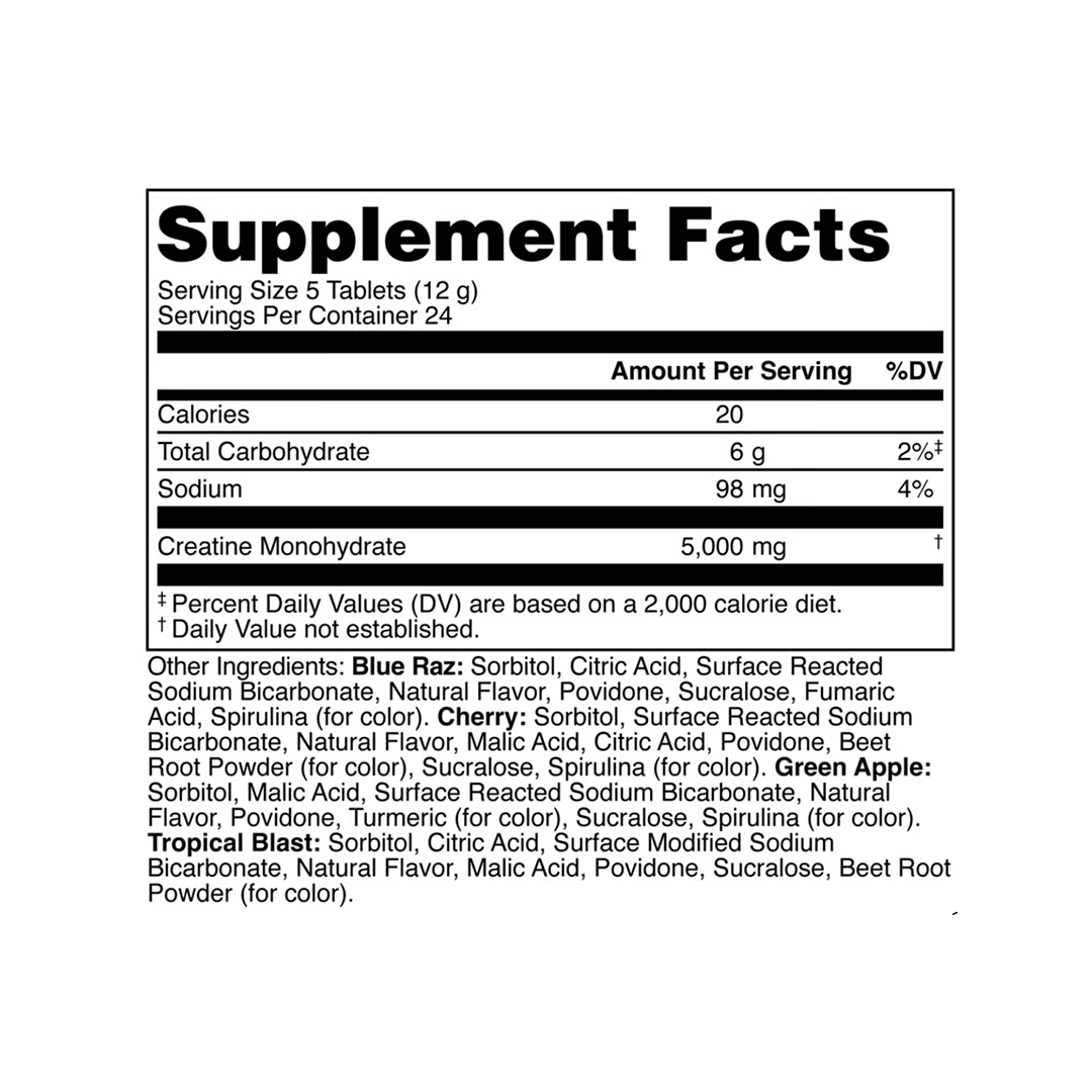 Bucked Up - Creatine Candy