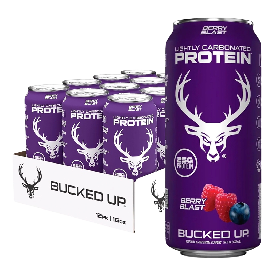 Bucked Up - Lightly Carbonated Protein Drink