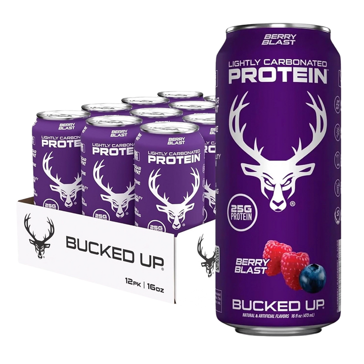 Bucked Up - Lightly Carbonated Protein Drink