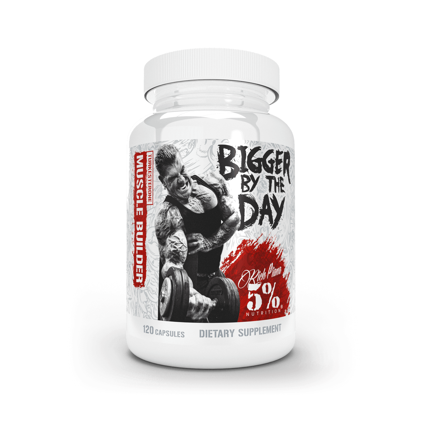 5% NUTRITION BIGGER BY THE DAY 120 CAPSULES
