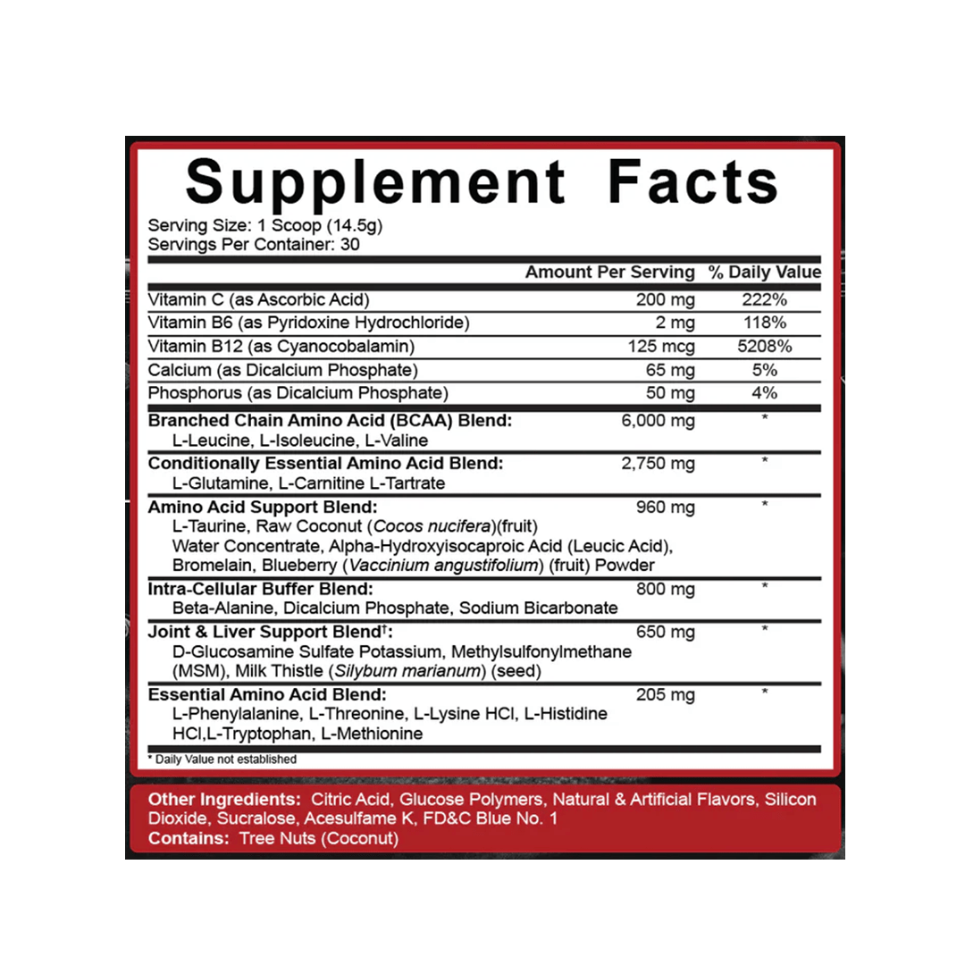 5% Nutrition - All Day You May 10:1:1 BCAA