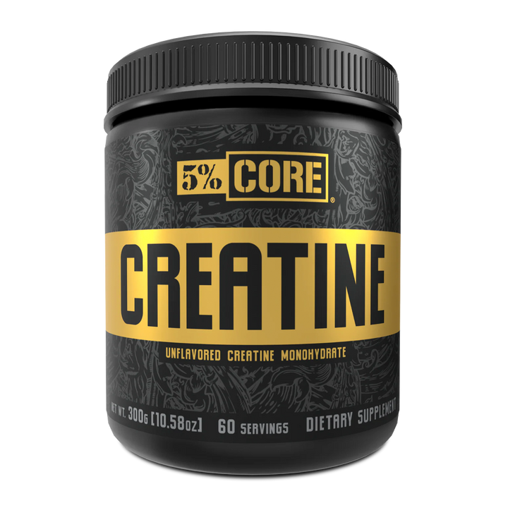 5% Nutrition - Core Series Creatine Monohydrate Powder Unflavored 60 Servings (300 grams)