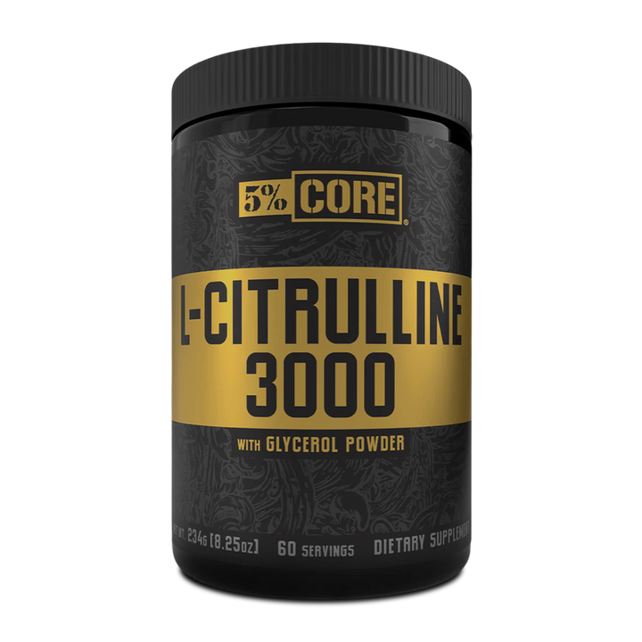 5% Nutrition - 5% Core L-CITRULLINE 3000 Unflavored 60 Servings