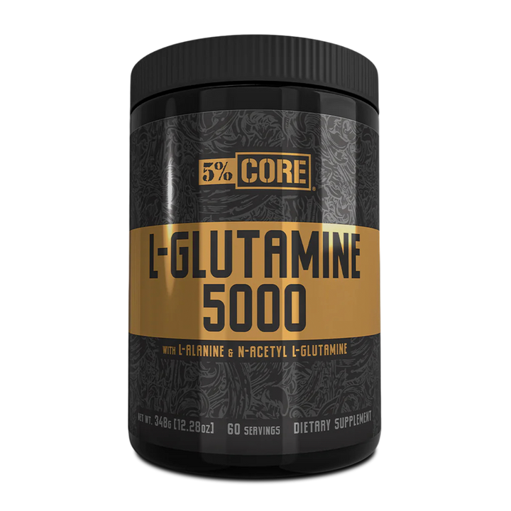 5% Nutrition - 5% Core L-GLUTAMINE 5000 - Unflavored - 60 Servings