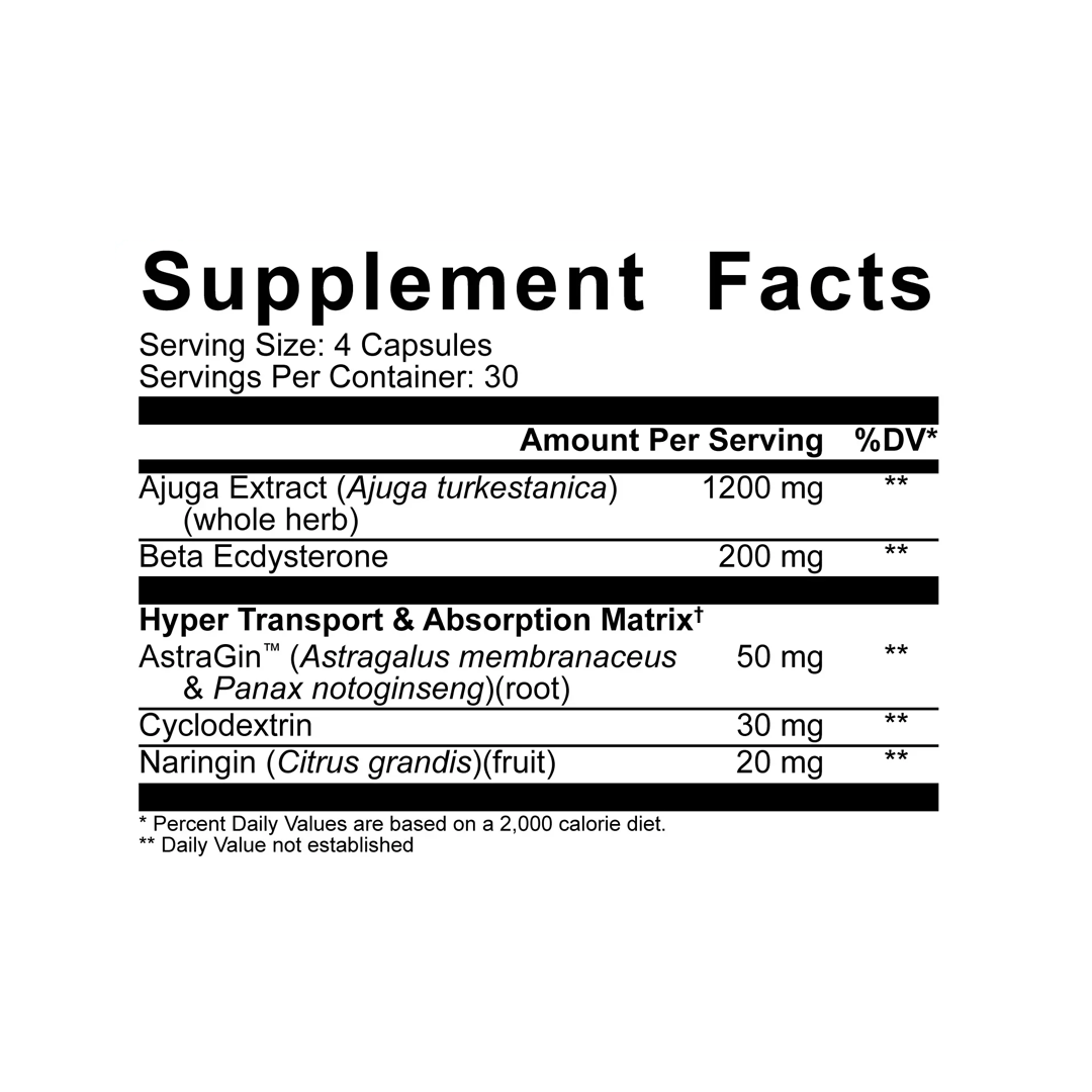 5% Nutrition - Turkesterone 1200 - 90 Capsules