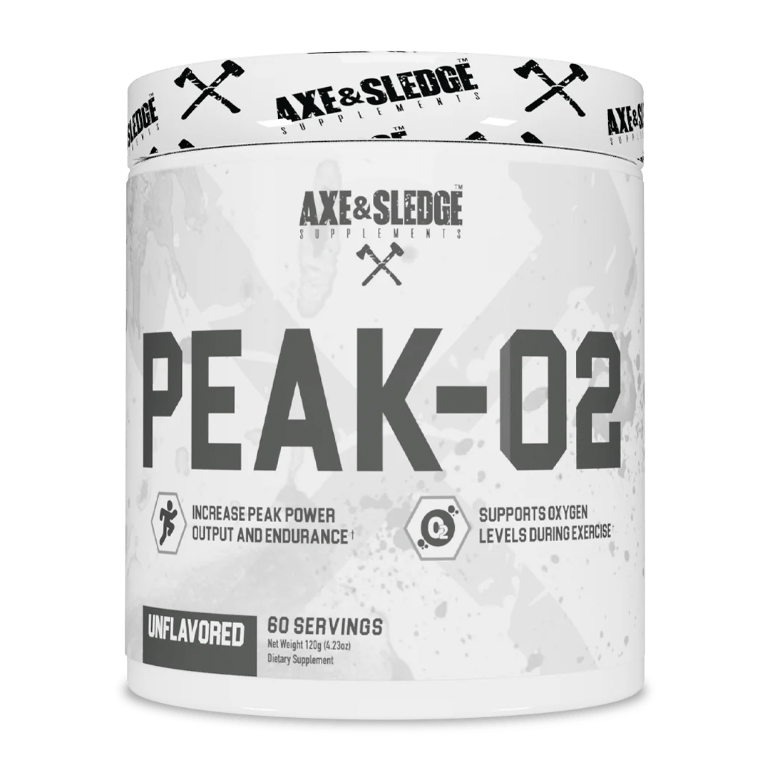 Axe & Sledge - PEAK-O2 - 60 Servings Unflavored