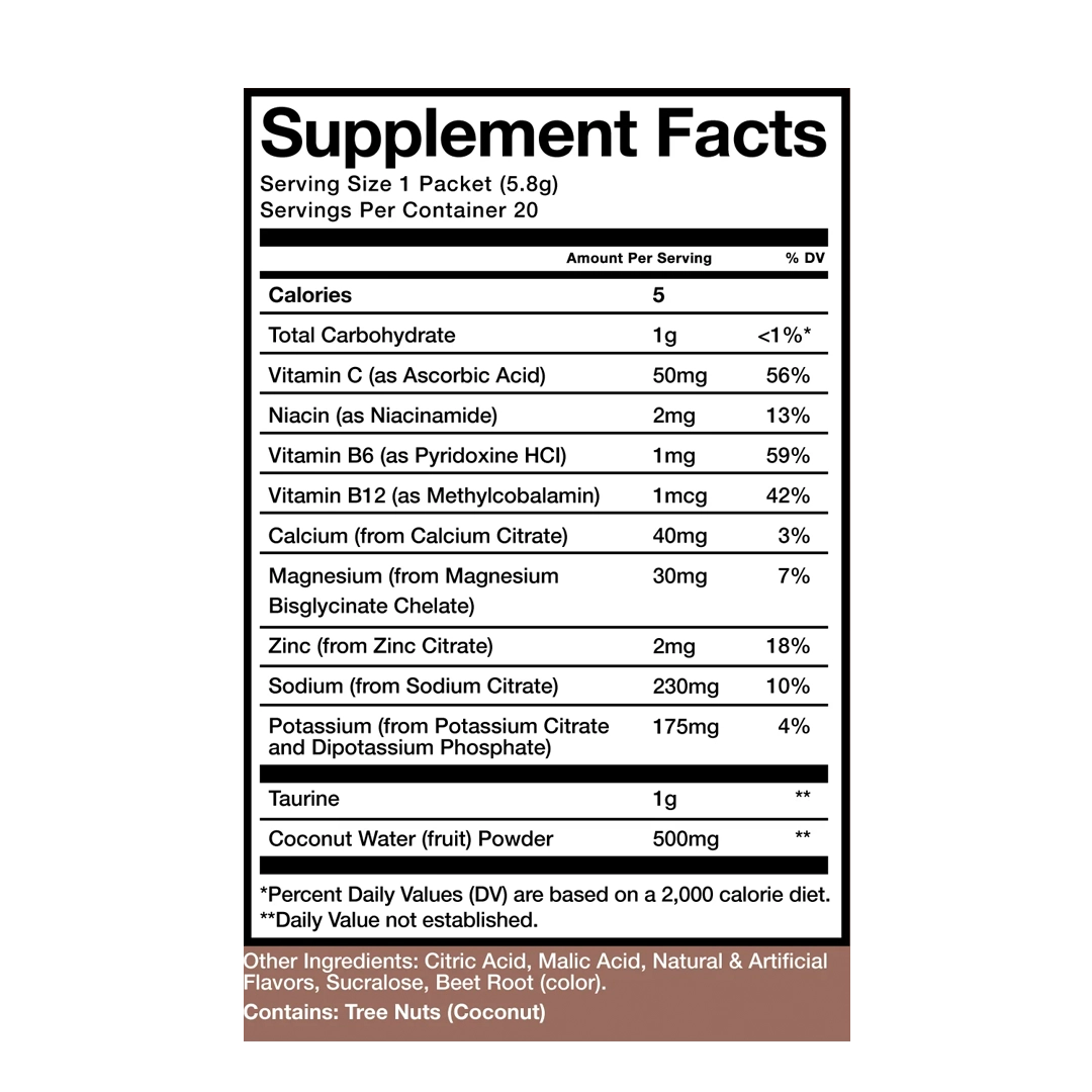 Raw Nutrition x CBUM - HYDRATION