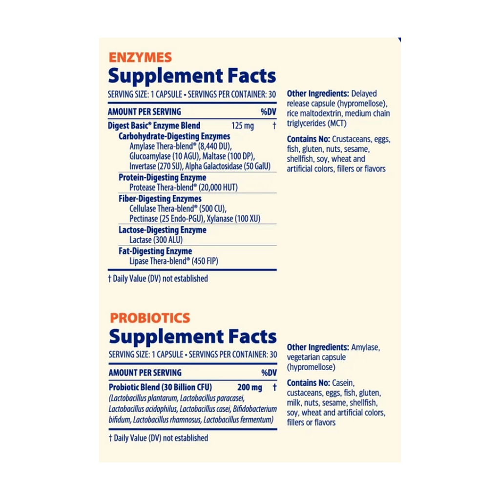 Enzymedica - SubCulture: Probiotics + Enzymes for Regularity