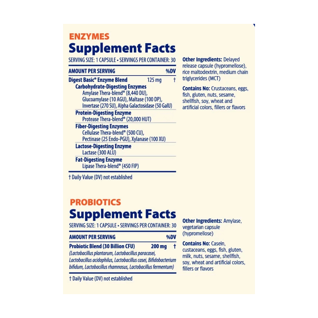 Enzymedica - SubCulture: Probiotics + Enzymes for Regularity