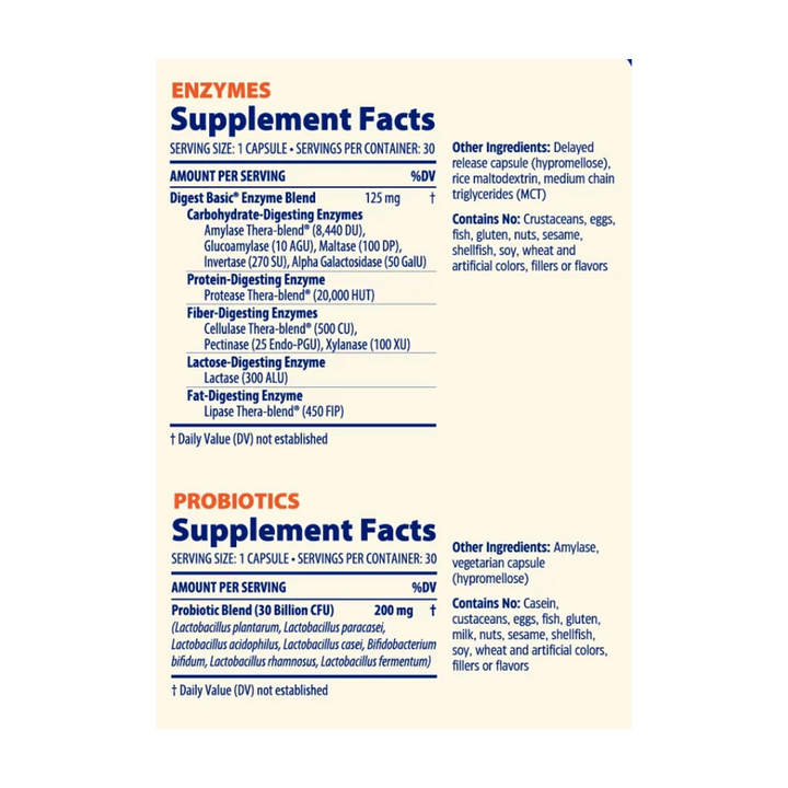 Enzymedica - SubCulture: Probiotics + Enzymes for Regularity