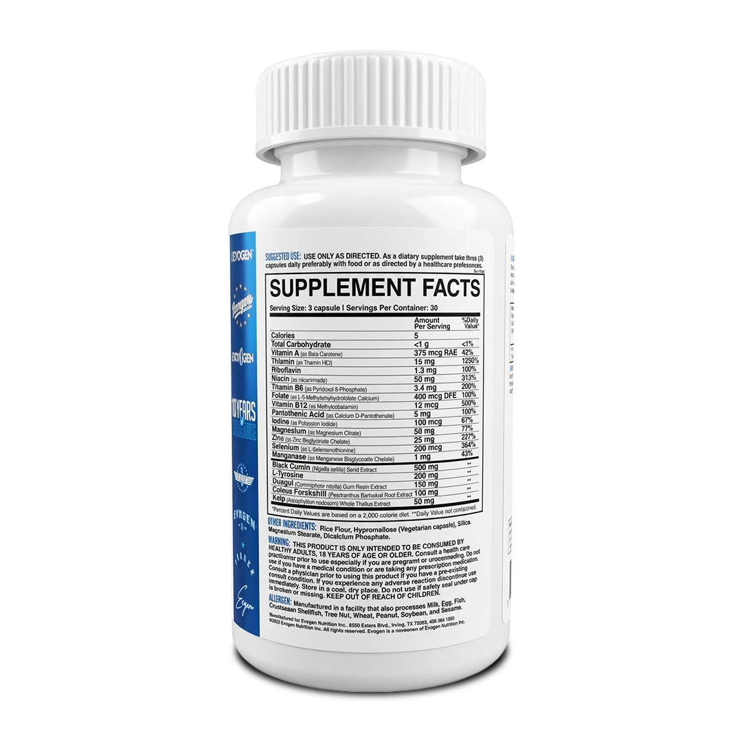 Evogen - Thyroid Support - 90 Capsules