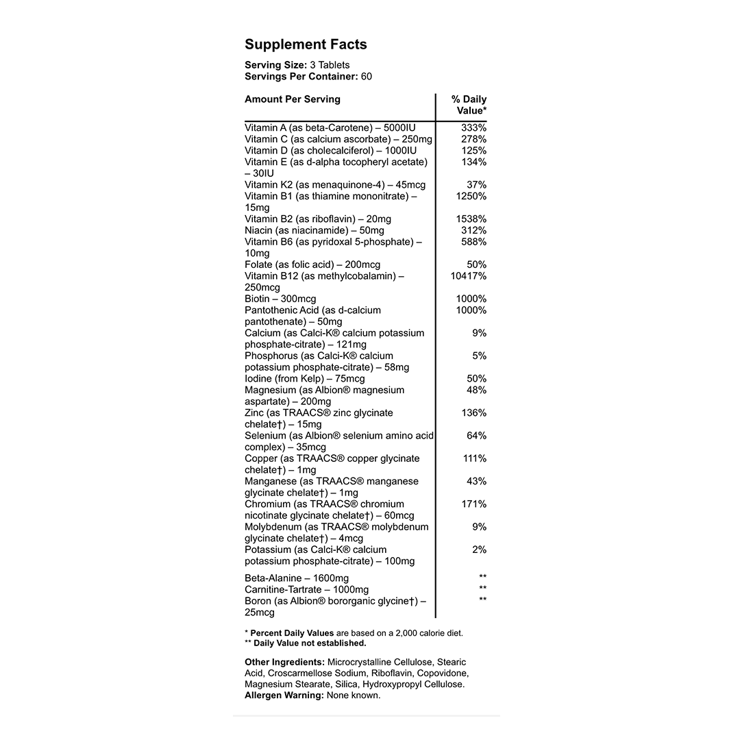 Gaspari Nutrition - Anavite 180 Tablets