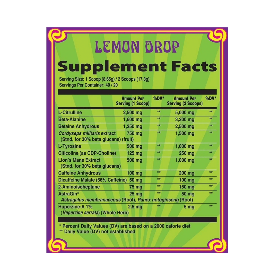 Heroic Harvest - Escape Pre-Workout