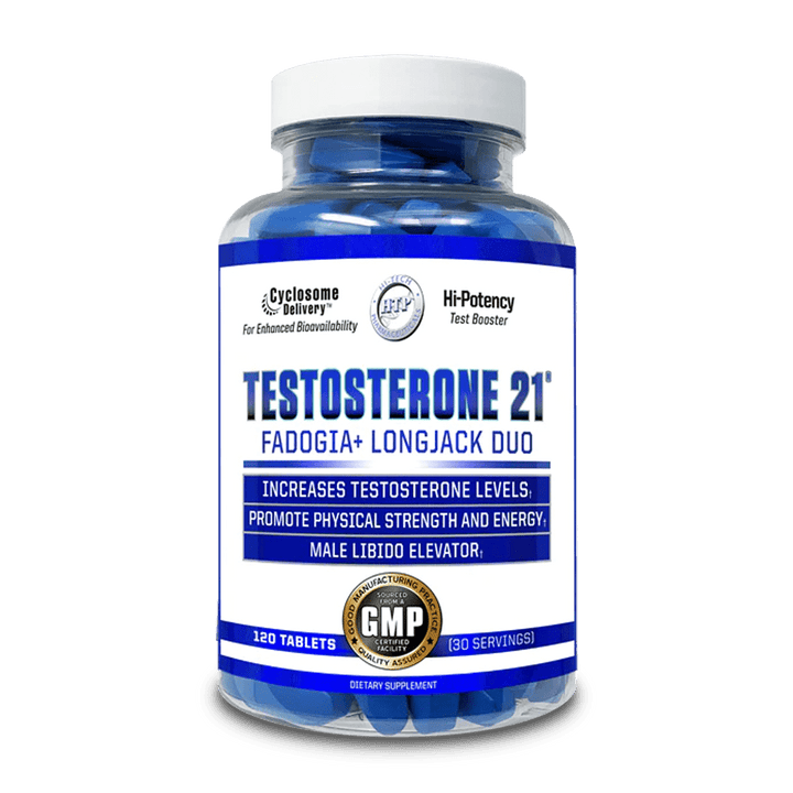 Hi-Tech Pharmaceuticals - TESTOSTERONE 21 - 120 Tablets
