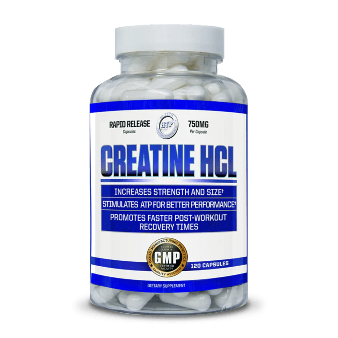 Hi-Tech Pharmaceuticals - Creatine HCl - 120 Capsules