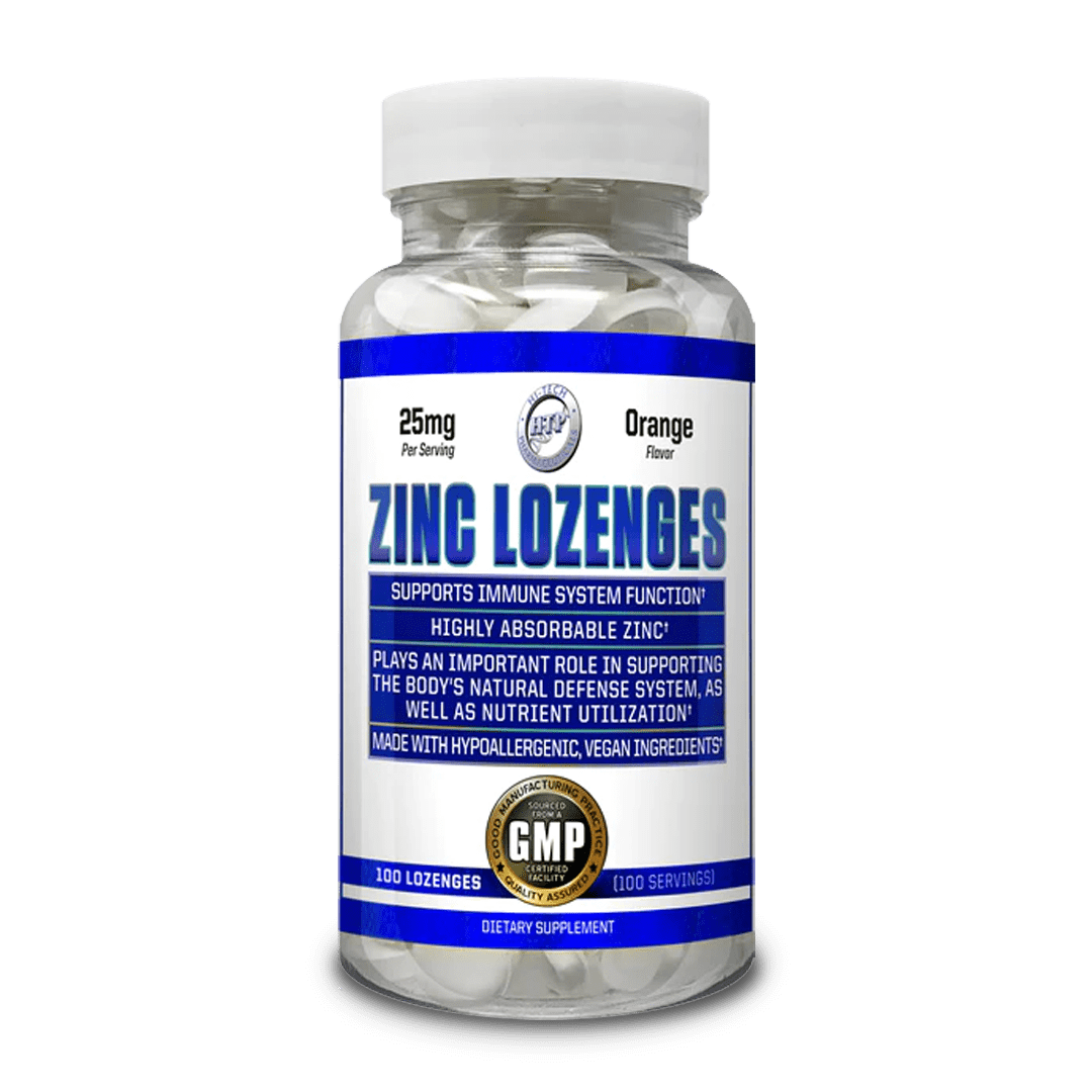 Hi-Tech Pharmaceuticals - ZINC LOZENGES (25mg) 100 Lozenges