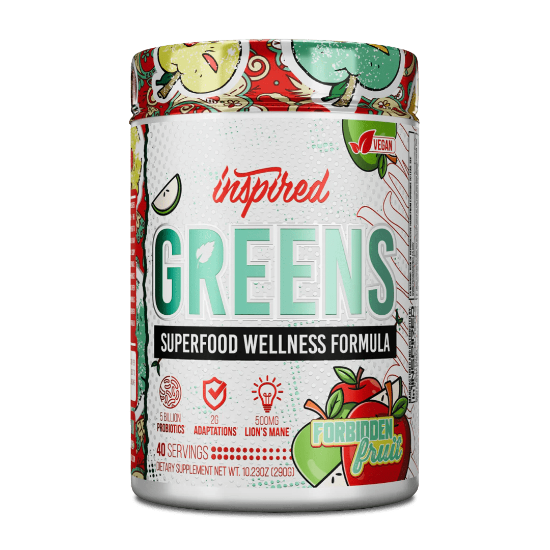 Inspired Nutraceuticals - GREENS Superfood Powder v2
