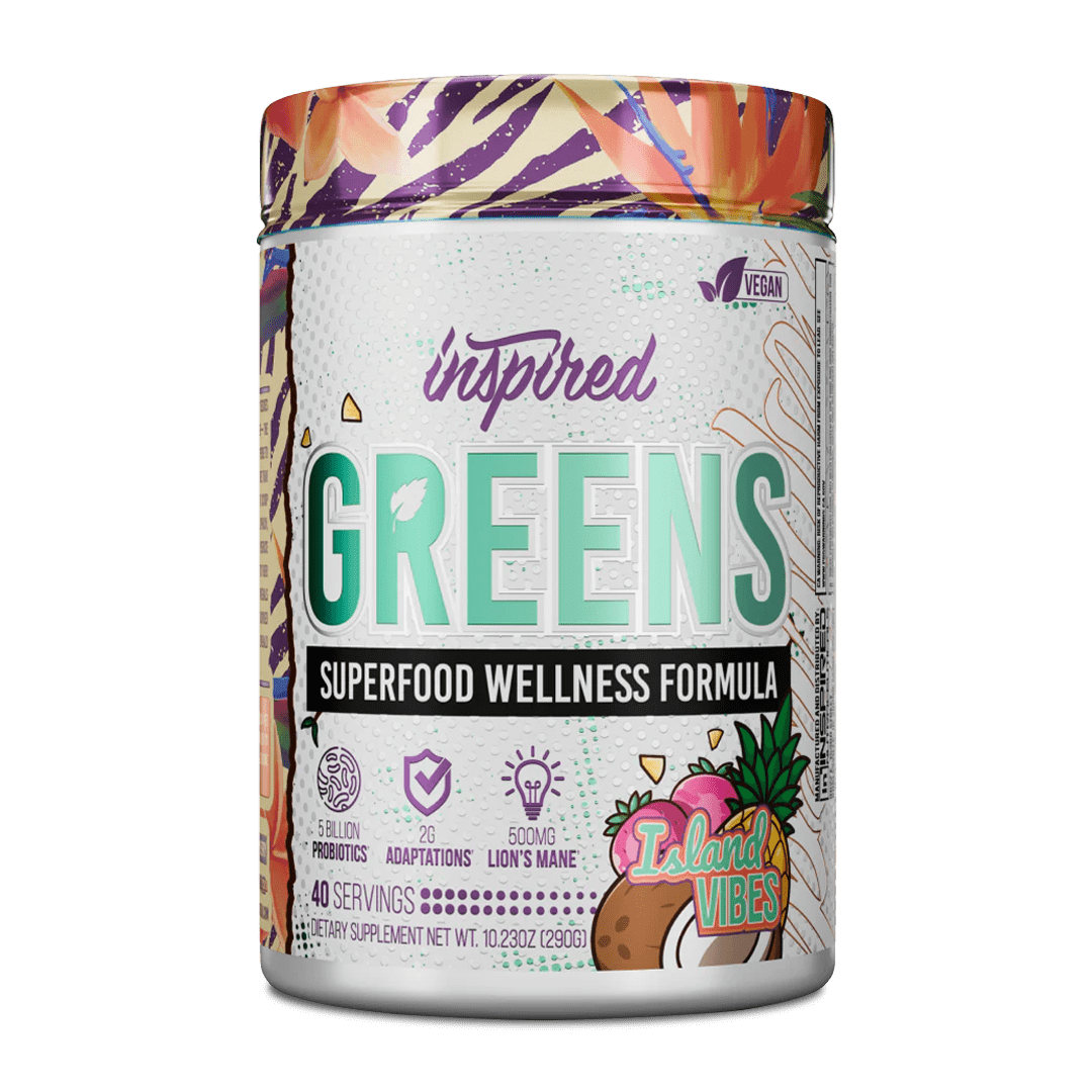 Inspired Nutraceuticals - GREENS Superfood Powder v2