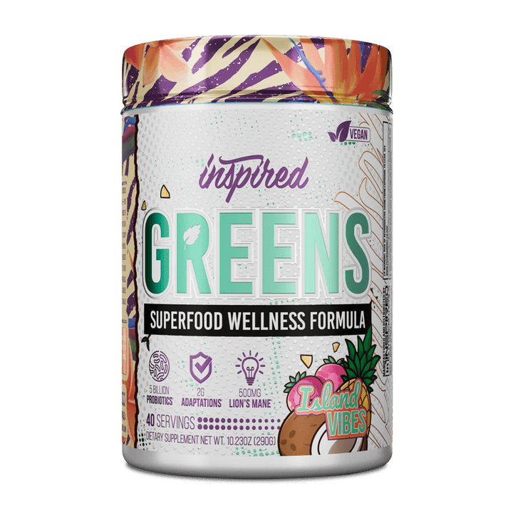 Inspired Nutraceuticals - GREENS Superfood Powder v2
