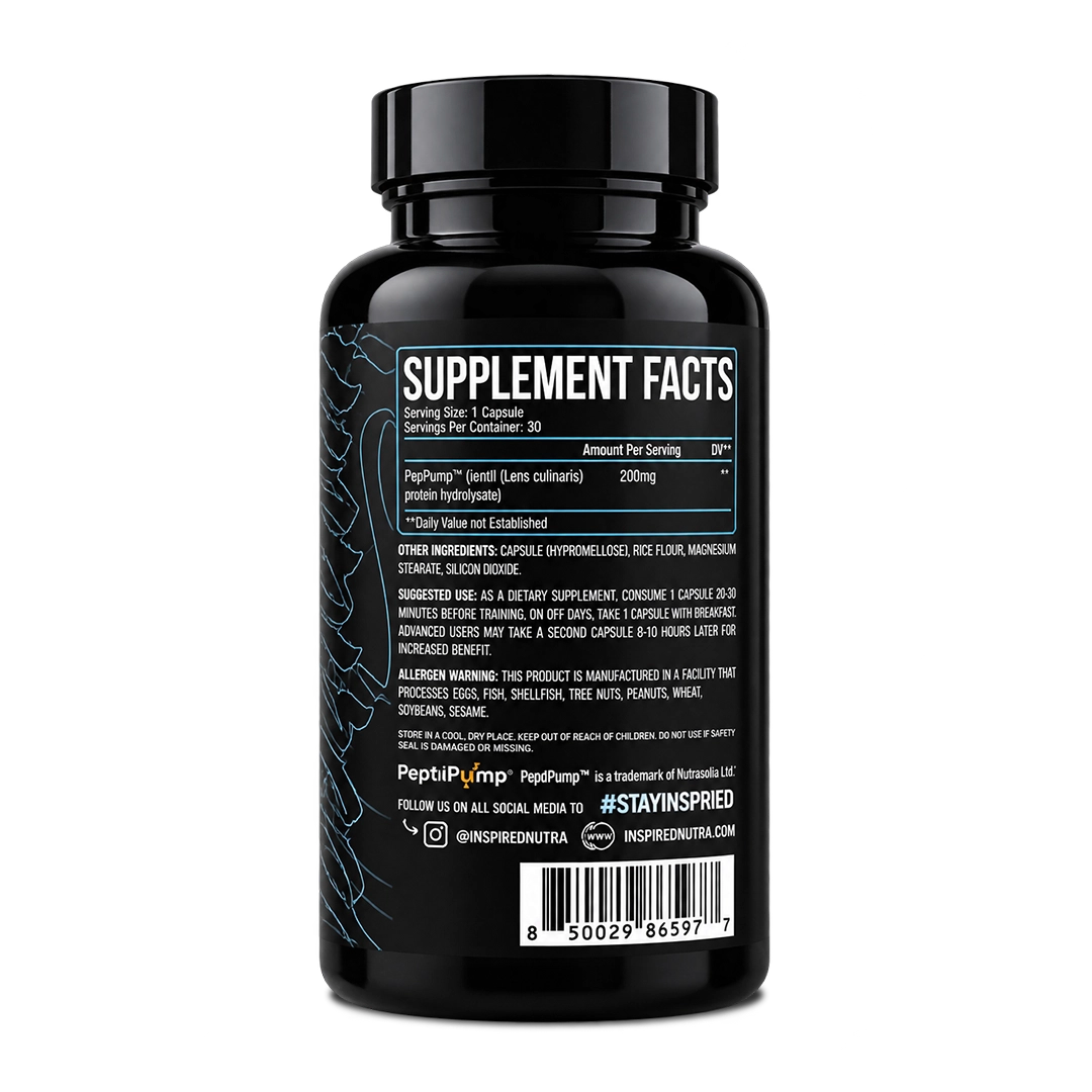 Inspired Nutraceuticals - Pump Peptide - 30 Capsules