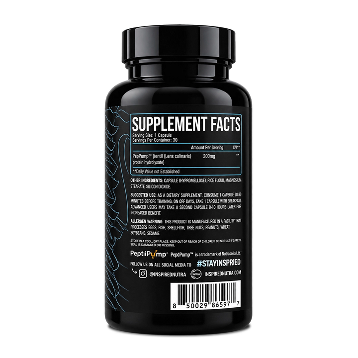 Inspired Nutraceuticals - Pump Peptide - 30 Capsules
