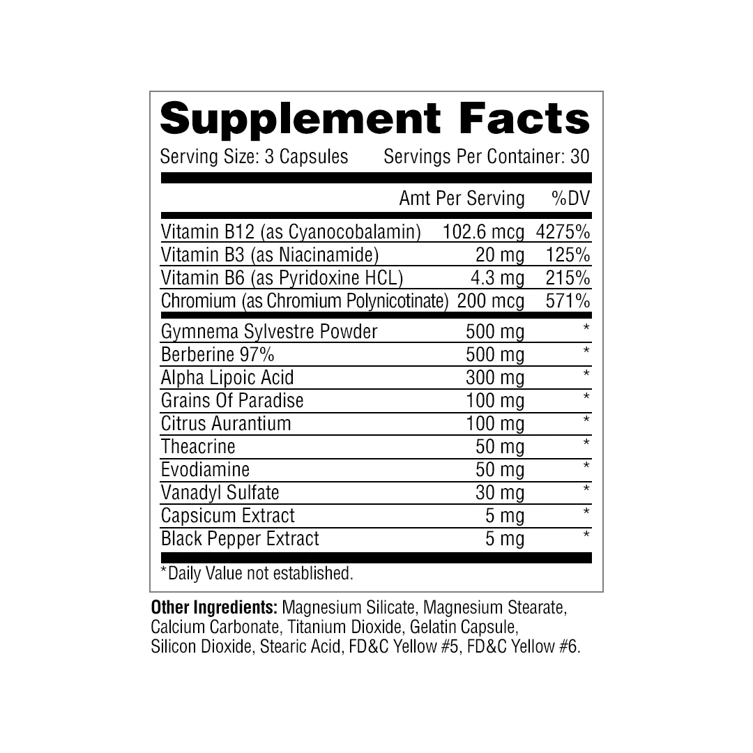 Metabolic Nutrition - InsuLean - 90 Capsules