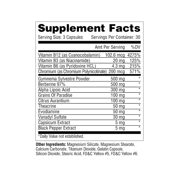 Metabolic Nutrition - InsuLean - 90 Capsules