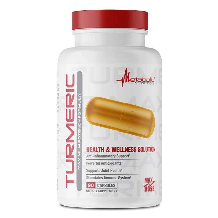 Metabolic Nutrition - Turmeric - 90 Capsules