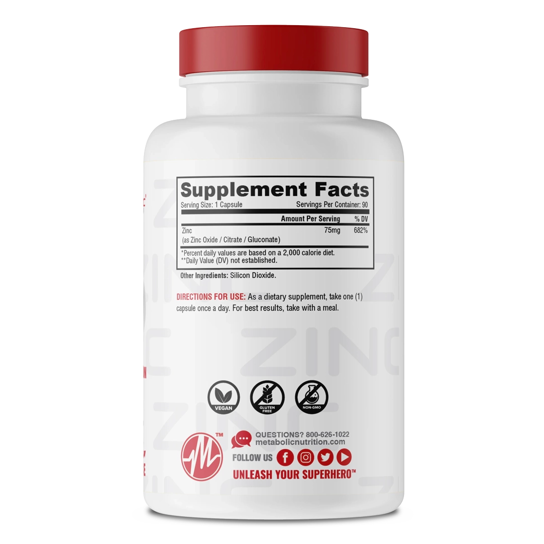 Metabolic Nutrition - Apple Cider Vinegar - 90 Capsules