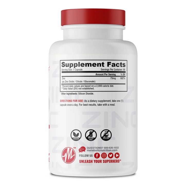 Metabolic Nutrition - Apple Cider Vinegar - 90 Capsules
