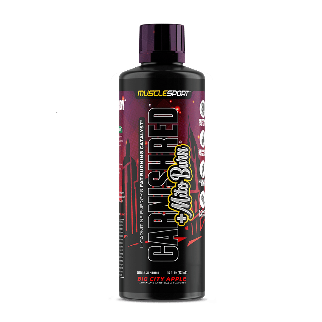 MuscleSport CarniShred + Mitoburn 31 Servings / Big City Apple MuscleSport CarniShred + Mitoburn 31 Servings / Big City Apple