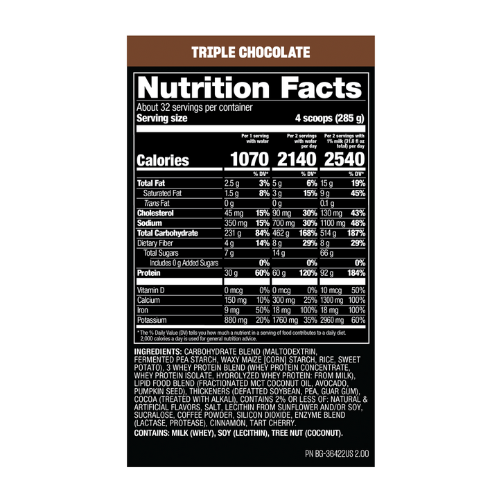 Mutant - Mutant Mass Extreme 2500