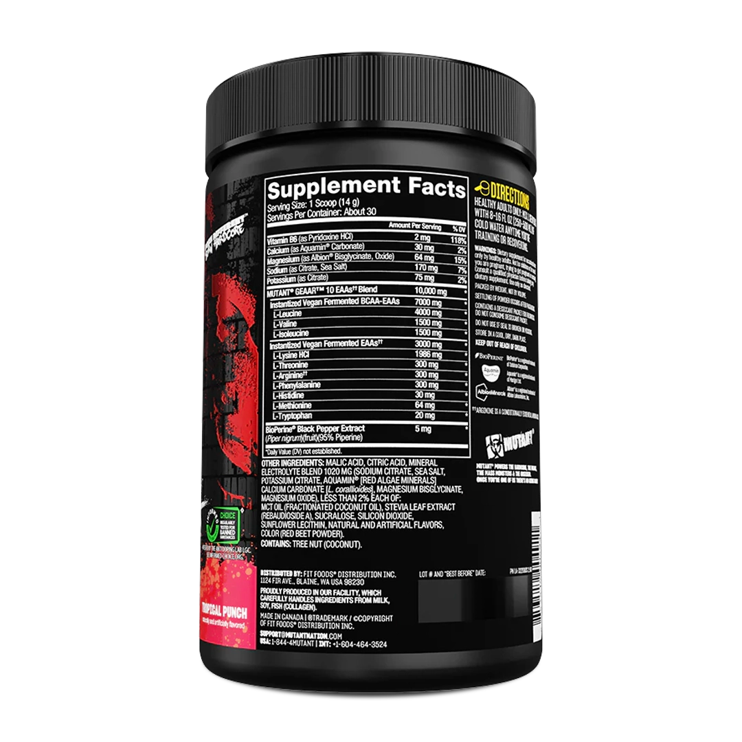 Mutant - GEAAR 30 Servings Blue Raspberry