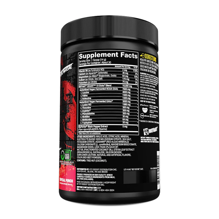 Mutant - GEAAR 30 Servings Blue Raspberry