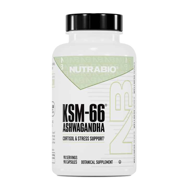NutraBio - Ashwagandha KSM-66 - 90 Capsules