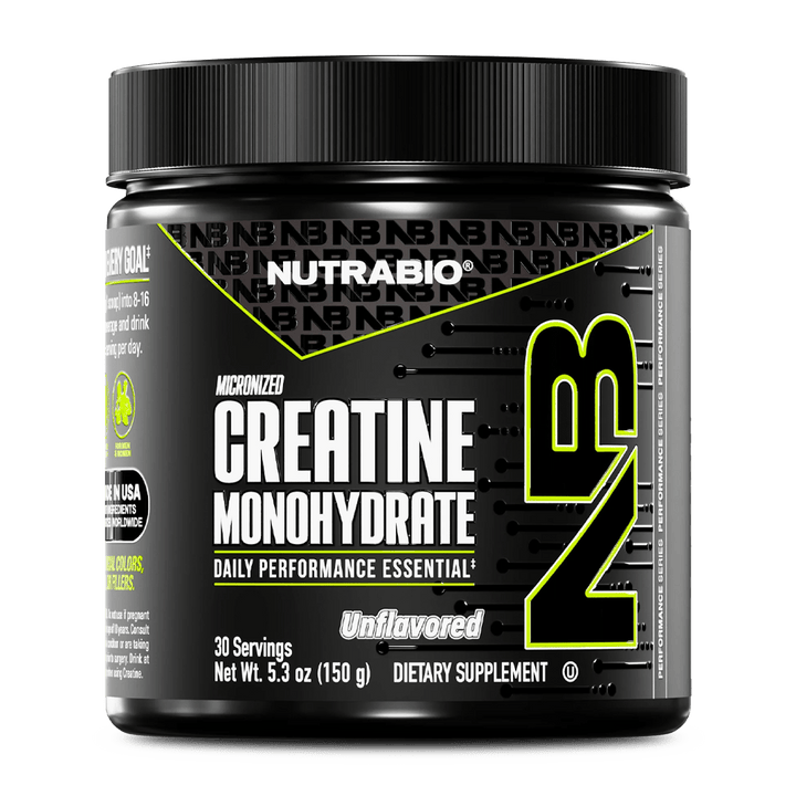 NutraBio - Creatine Monohydrate Powder