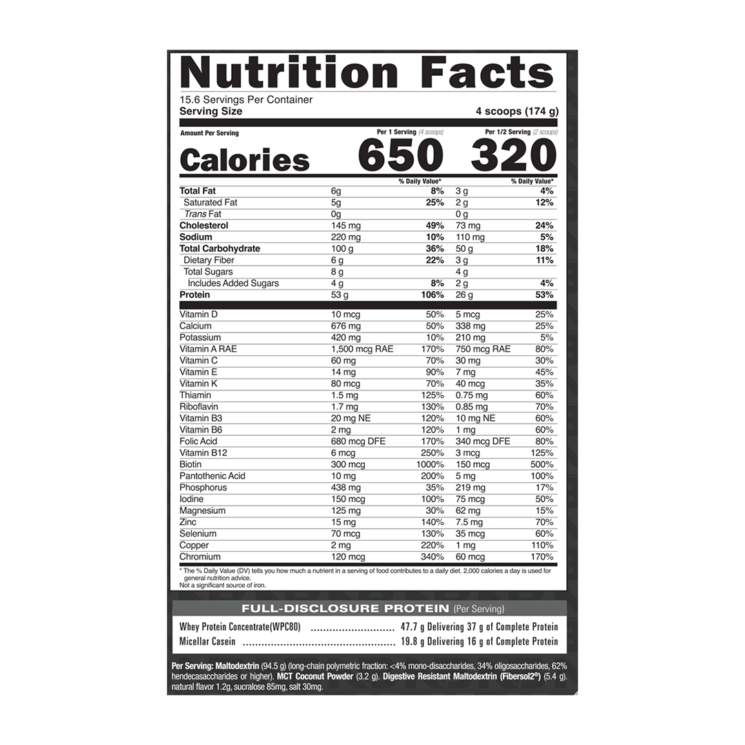 NutraBio - Extreme Mass