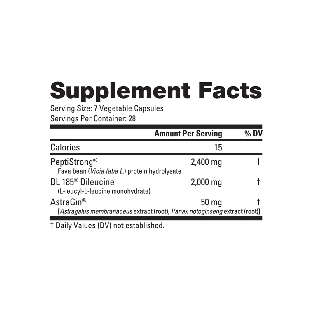 NutraBio - Growth Peptides - 196 Capsules