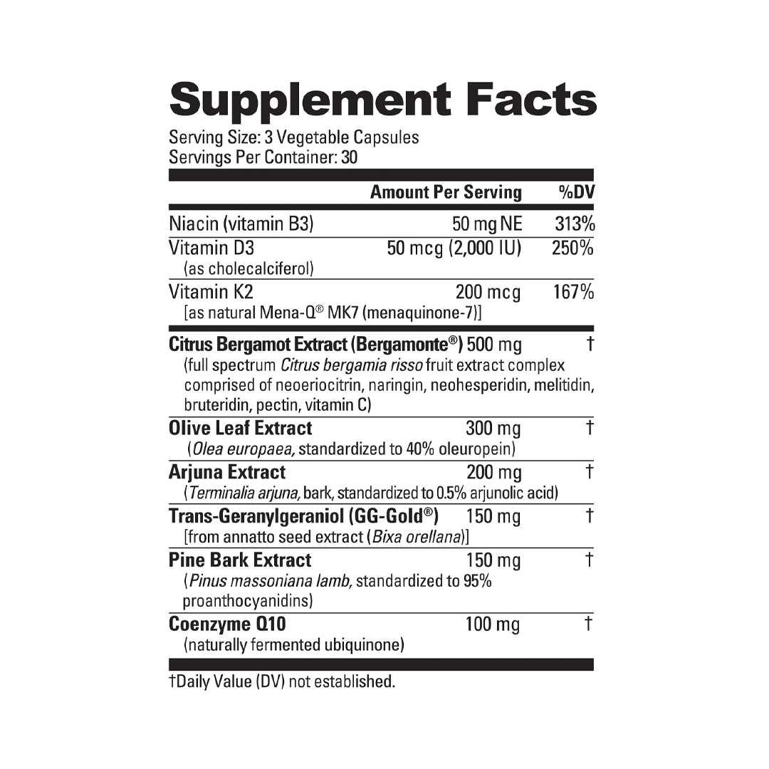 NutraBio - Heart - 90 Capsules