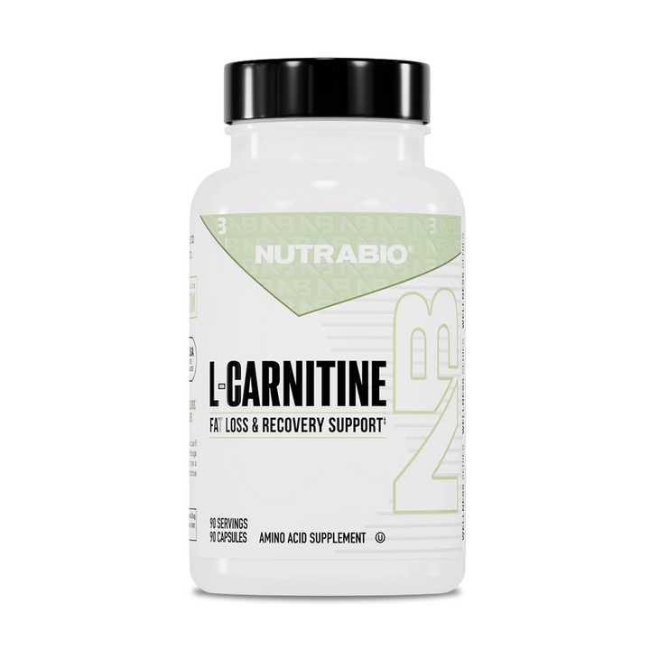 NutraBio - L-Carnitine- 90 Capsules