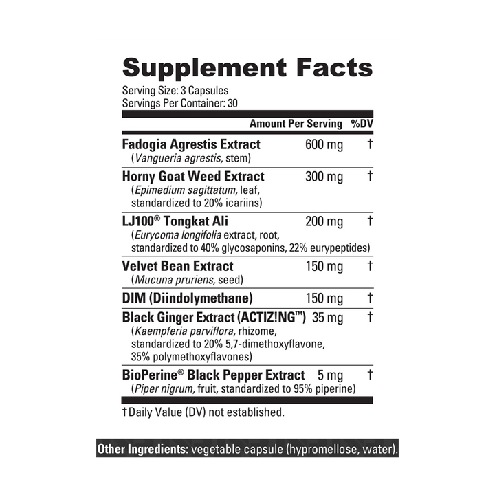 Nutrabio - Libido - 90 Capsules