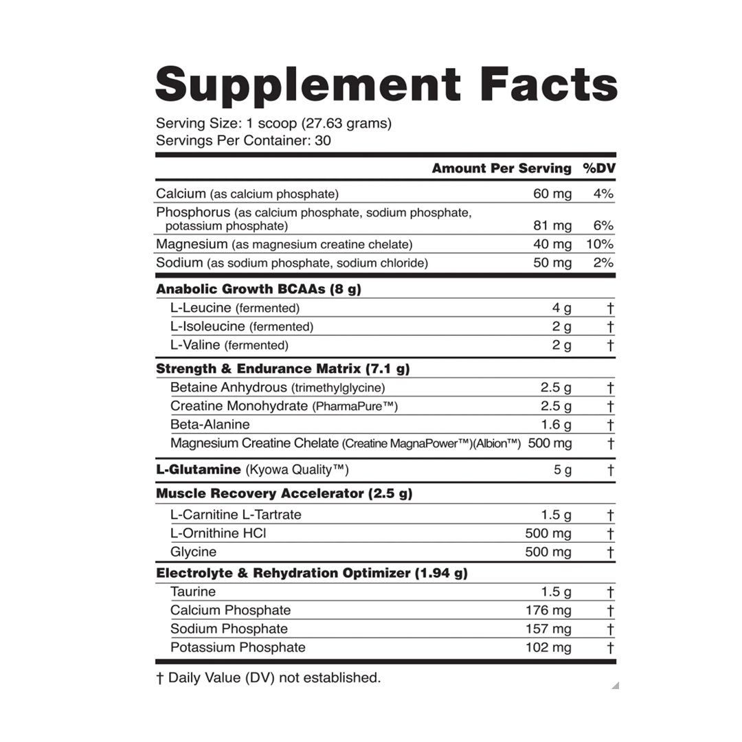 NutraBio - RELOAD RECOVERY MATRIX
